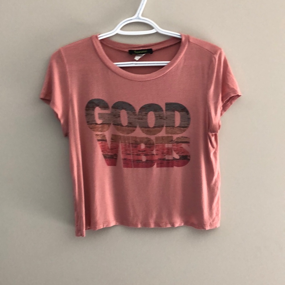 Pink crop top